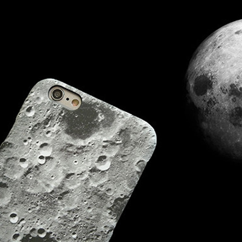 Moon surface texture for iphoneX case phone shell cosmos protective sleeve Tide - V.I.P Digital Presence