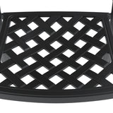 (Cushions In Random Colors)5-Piece Set Of Cast Aluminum Patio Furniture With Cushions - V.I.P Digital Presence