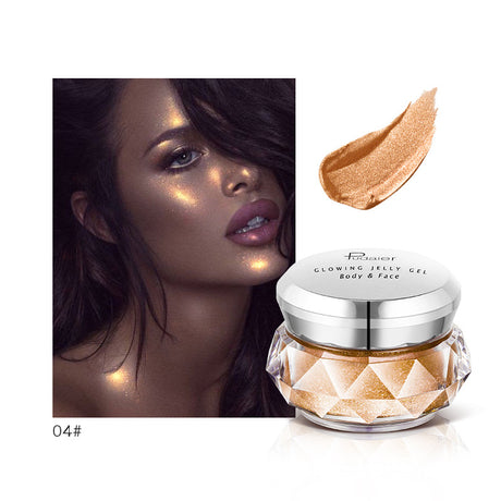 Pudaier Jelly Gel Face Highlighter Body Highlighter Mermaid Eyeshadow - V.I.P Digital Presence