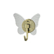 Non perforated butterfly hook three-dimensional foyer clothes hook keychain - V.I.P Digital Presence