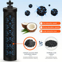 Compatible Replacement Filter for Berkey Countertop Water Purification System - BB9 - 2 Activated Carbon Water Filter Cartridge - V.I.P Digital Presence