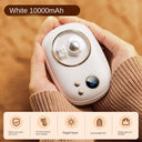 Mini Space Number Display Warm Hand Treasure 2-in-1 Warm Hand Treasure Charging - V.I.P Digital Presence