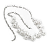 Fashion design imitation pearl tassel waist chain female creative round bead splicing body chain - V.I.P Digital Presence