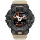 SMAEL 1642-2 Brand Luxury Cowboy Sport Watch New Men Military Watches Analog Army Digital Writwatch 8001 Waterproof Clock Men's Watch - V.I.P Digital Presence