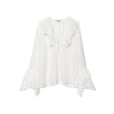 Style Women's Fashion Casual Long Sleeve Layered Decorative Shirt - V.I.P Digital Presence