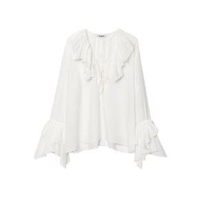 Style Women's Fashion Casual Long Sleeve Layered Decorative Shirt - V.I.P Digital Presence