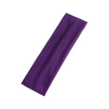 Diadema deportiva sencilla para correr, deportes, antisudor, yoga, unisex, de un solo color