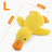 Dogs' Plush Companion Duck Toy for Biting and Teeth Cleaning with Sound, Fun for Cats and Pets - Charging Duck - V.I.P Digital Presence