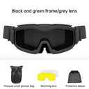 Gafas tácticas antiarena, gafas de tiro, equipo para exteriores, aficionados militares, gafas de campo antiimpacto
