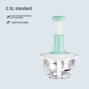 Press Garlic Processor Popper Meat Grinder Manual Baby Food Maker - V.I.P Digital Presence