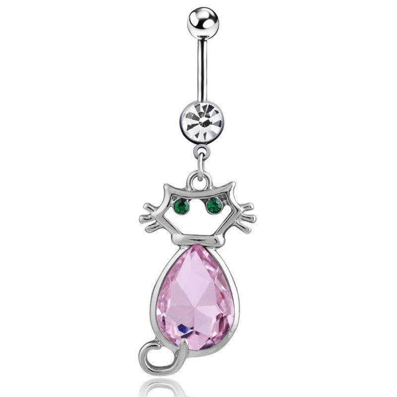 Navel Ring Creative Bat Bee Navel Buckle Navel Ring Body Piercing Jewelry - V.I.P Digital Presence