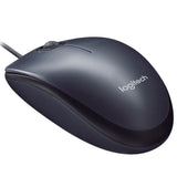 Logitech M91P Enterprise USB Office Mouse, Computer Gaming Wired Mouse - V.I.P Digital Presence