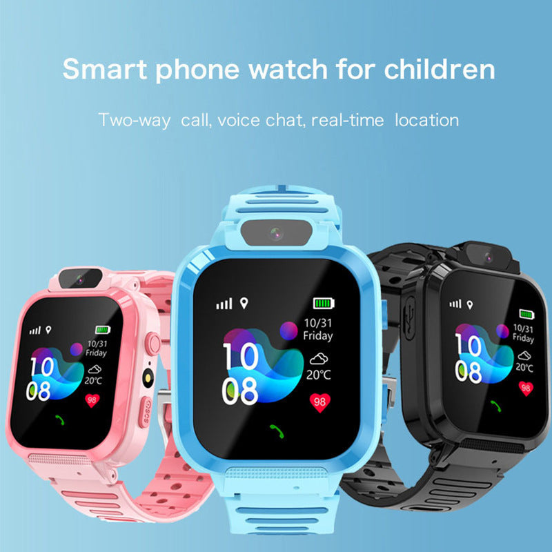 Children's Smart Phone Watch Waterproof Q12 English Multi Language GPS Positioning - V.I.P Digital Presence