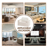 Sofa in a box Foam Sofa Couch with Pillow, Bean Bag Chairs for Adults Stuffed High-Density Foam - V.I.P Digital Presence