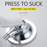 Vacuum Suction Cup Adhesive Stick Shower Bracket Wall Mount Holder for Hand Held Shower Head - V.I.P Digital Presence