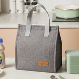 Fashionable and simple vertical large capacity portable insulated lunch bag - V.I.P Digital Presence