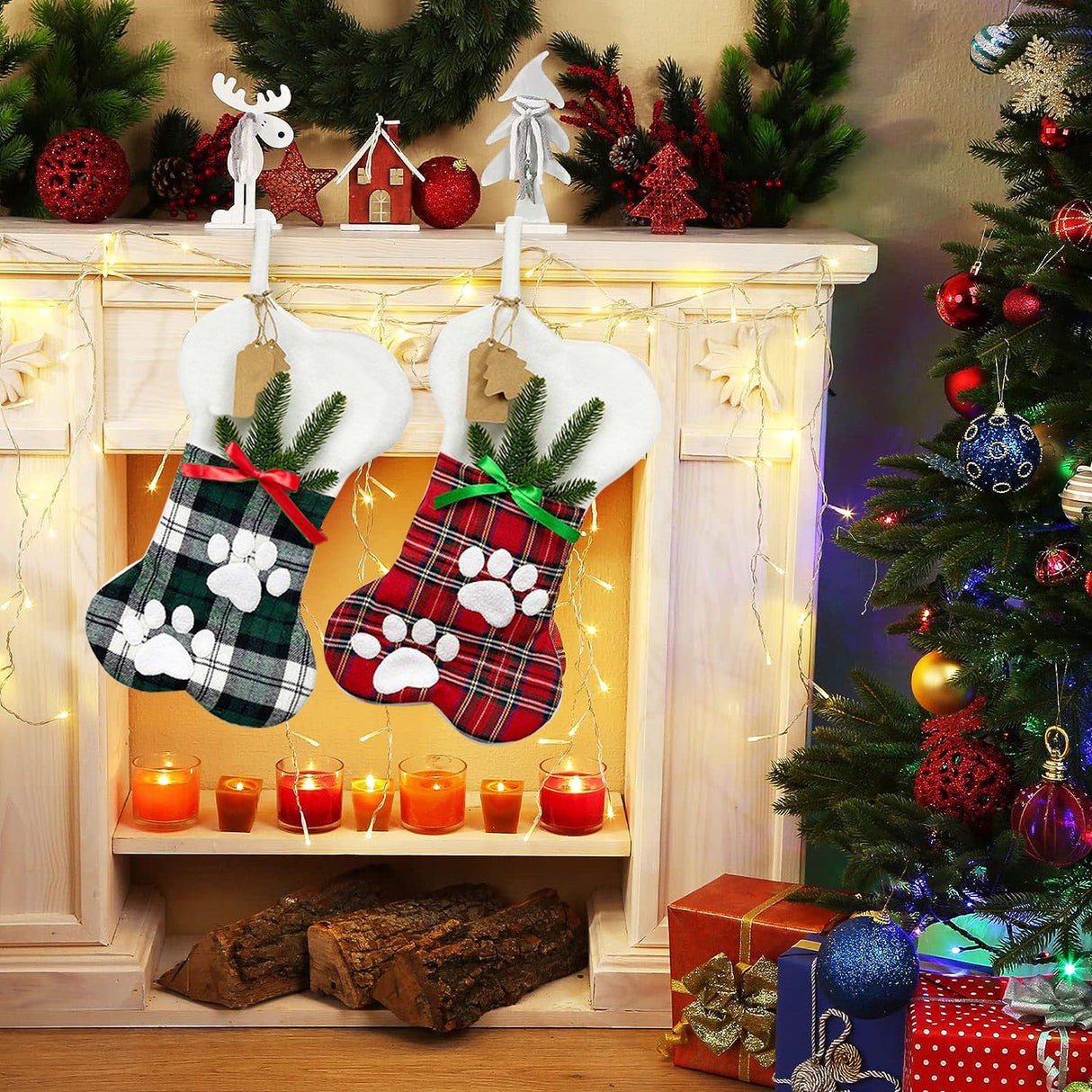 Christmas pendants, Christmas socks, gift bags, Christmas pet socks - V.I.P Digital Presence