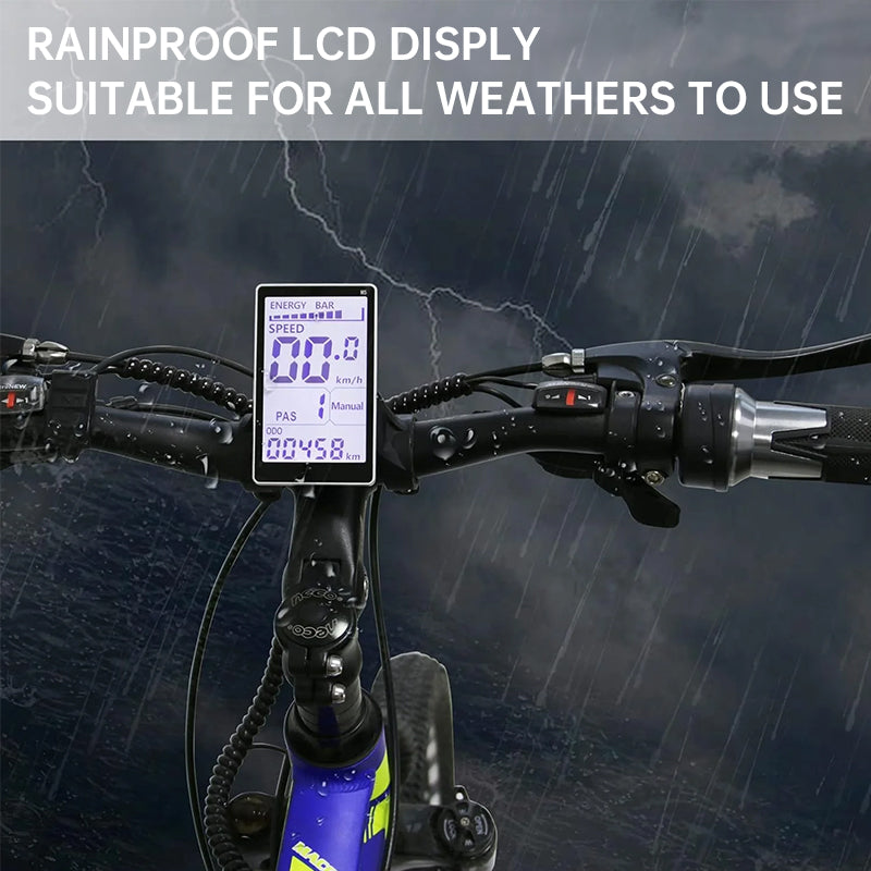 5 - Pin LCD Display Screen for M5 E - bikes: Speedometer & Control Panel, E - bike Accessory - V.I.P Digital Presence