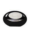 Alcohol fireplace real fire cruise ship oval glass tabletop fireplace metal storm heating wall - V.I.P Digital Presence