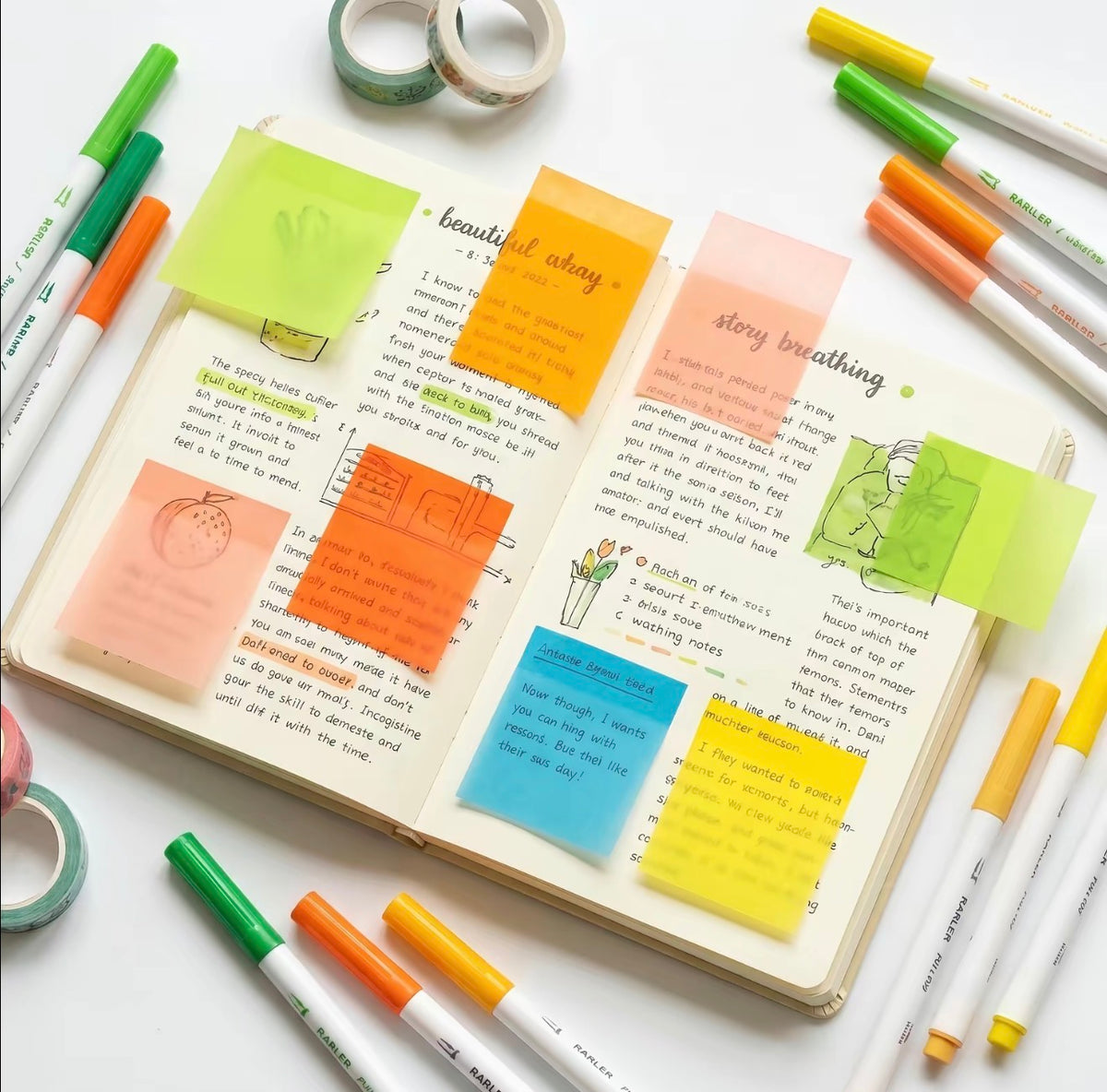 GlitterNote Sticky Notes