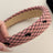 Plaid Bow Wide Headband - V.I.P Digital Presence