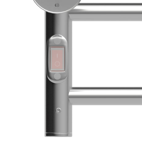 Electric Heated Towel Rack for Bathroom Wall Mounted Towel Warmer 10 Stainless Steel Bars Drying Rack - V.I.P Digital Presence