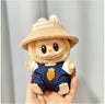 Clothing] Labubu Clothes with PVC Face Pendant, Labubu Sitting Party Series Doll Clothing