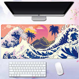Wave mouse pad advertising game keyboard pad desk pad - V.I.P Digital Presence