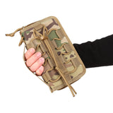 Cartera táctica Xuanwu de Ma Gaixian, estilo militar, de gran capacidad, para hombre, para exteriores, con diseño de camuflaje, funda para móvil