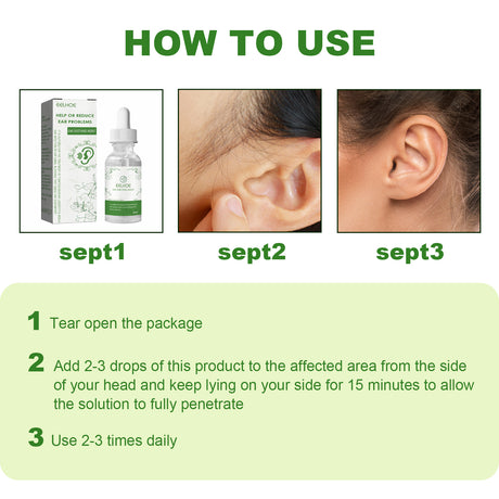 Ear Relief Relieves Blocked Inner Ear Ringing Ear Discomfort Ear Health Care Ear Drops - V.I.P Digital Presence