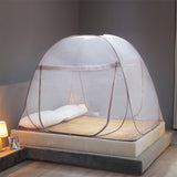 Mongolian bag mosquito net installation-free steel wire bottomless folding single-door magic mosquito net Mosquito net - V.I.P Digital Presence