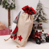 Christmas Decorations Cartoon Linen Drawstring Faceless Doll Candy Bag Forester Apple Bag Doll Gift Bag - V.I.P Digital Presence