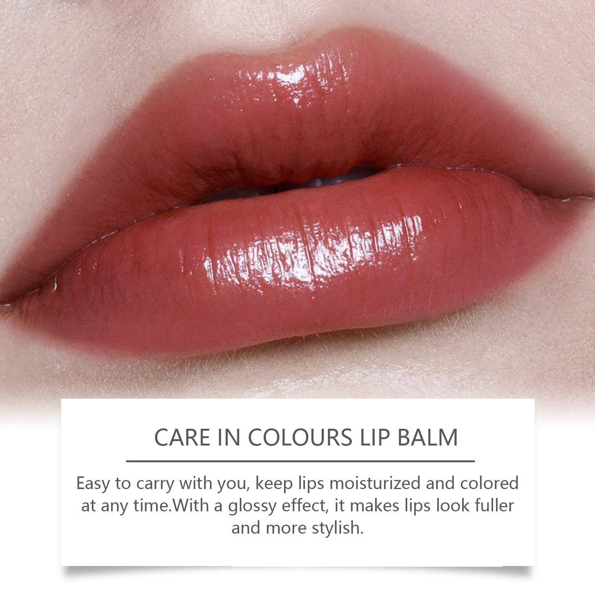 Bálsamo labial que hidrata y nutre suavemente la piel. Crema para el cuidado de los labios suave, humectante y suave.