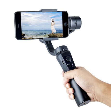 F8 mobile phone camera stabilizer handheld three-axis anti shake platform Tiktok live broadcast tripod short video camera stabilizer - V.I.P Digital Presence
