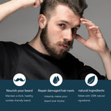 Beard Fuller & Strengthen Serum, Soft And Bright Men's Beard Strong Root Nourishing And Bushy Care Essence - V.I.P Digital Presence