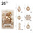 Christmas Ball Set 6cm Painted Alien Ball Powder Snowflake Set Box Christmas Supplies - V.I.P Digital Presence
