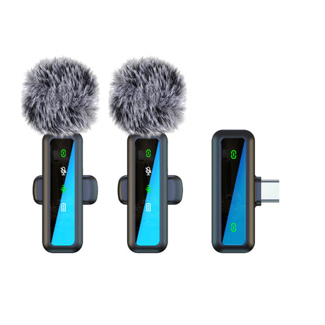 Wireless Lapel Microphone for Outdoor Computer Live Streaming Noise Reduction Universal Small Microphone - V.I.P Digital Presence