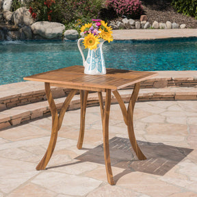 HERMOSA 31.5'' SQUARE WOOD TABLE - V.I.P Digital Presence