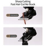Electric Hair Clipper T9 Multi Accessory LCD Rechargeable Retro Oil Head Engraving Electric Hair Clipper - V.I.P Digital Presence