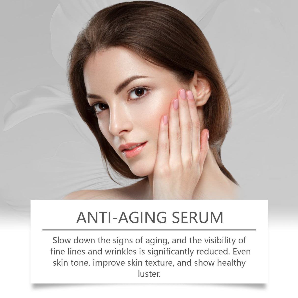 Esencia hidratante facial que hidrata, hidrata y mejora la piel, aclarando las líneas finas y suavizando la piel.