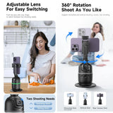 P03  AI Smart Gimbal 360° Auto Face Tracking Gimbal All-in-one Rotation For Smartphone video Vlog Stabilizer Phone Holder - V.I.P Digital Presence