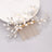 Pearl hair comb headdress Hand-woven crystal comb hair accessories - V.I.P Digital Presence