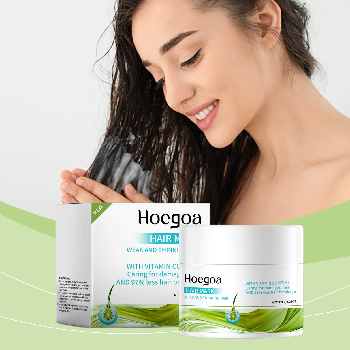 Nourishing Hair Mask Moisturizes And Moisturizes Hair, Fluffy, Soft, And Glossy Hair Mask - V.I.P Digital Presence