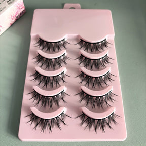 Cartoon Bushy Black Terrier Big Devil False Eyelashes Whole Piece Barbie Eyelashes Natural Little Devil - V.I.P Digital Presence