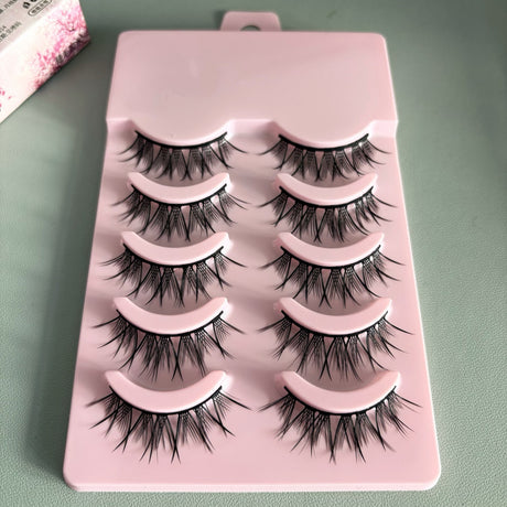 Cartoon Bushy Black Terrier Big Devil False Eyelashes Whole Piece Barbie Eyelashes Natural Little Devil - V.I.P Digital Presence