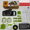 Multifunctional Vegetable Chopper Kitchen Dicer Grater Shredder Set Vegetable Cutter - V.I.P Digital Presence