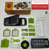 Multifunctional Vegetable Chopper Kitchen Dicer Grater Shredder Set Vegetable Cutter - V.I.P Digital Presence