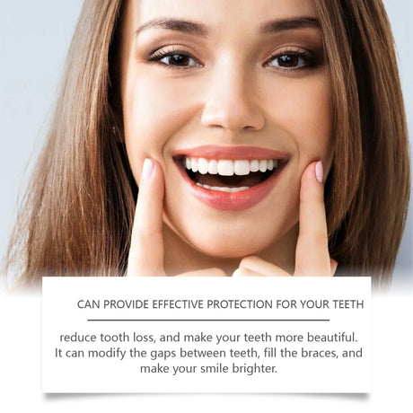 Denture Modification Braces Dental Cosmetic Sets Enhance Smile Appearance Comfortable Material Dentures - V.I.P Digital Presence