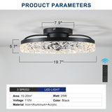 Ceiling Fan with Lights Dimmable LED - V.I.P Digital Presence
