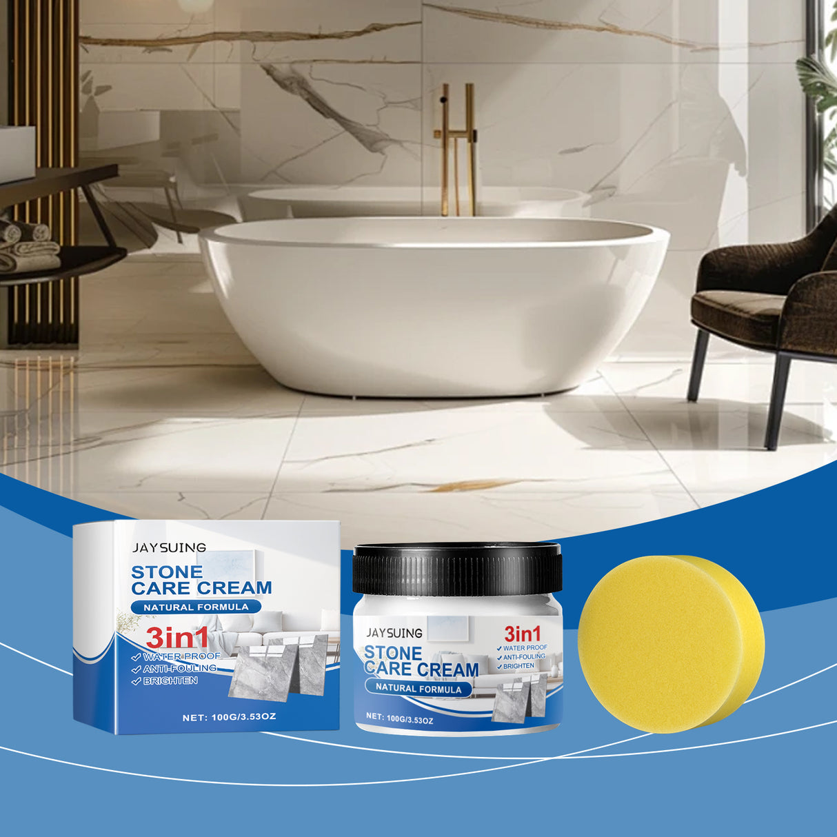 Stone Maintenance Cream, Tile Stone Maintenance Floor Renovation Polish Cream Waxed Floor Care Cream - V.I.P Digital Presence